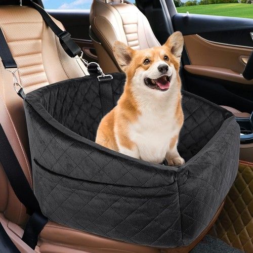 Dog Car Seat for Small Medium Dogs,Detachable Washable Dog Booster Seat