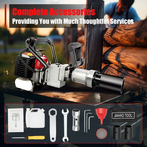 Gas Fence Post Rammer,Pile Driver,Post Knocker, Concrete Banger, 2 Stroke Engine — image 6