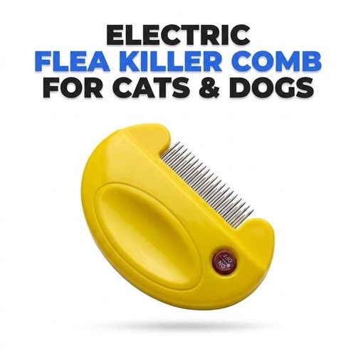 Pet Flea & Lice Removal Comb for Cats & Dogs | Fine Tooth Grooming