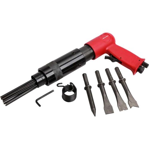 Neilsen Air Hammer Chisel Descaler Needle Gun With 4 Chisels Tool For Compressor — image 3
