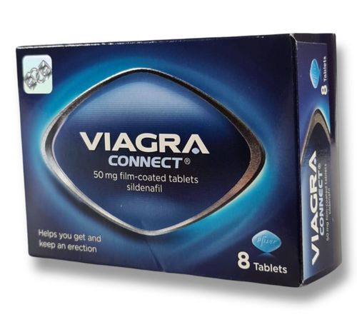 Viagra Connect - 50mg per tablet-Pack of 8 Tablets (must complete questionnaire) — image 1