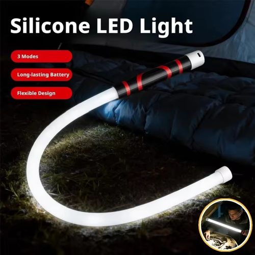 Flexible LED Flashlight Stick Bendable Work Light Mechanic Car Repair Inspection — image 5