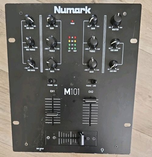 Numark M101 2 Channel Vintage Mixer - unit only  — image 2