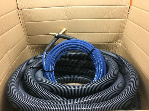 CARPET CLEANING MACHINE HOSES 7.5 MTR. SOLUTION & VACUUM Suction Pipe BLUE — image 9
