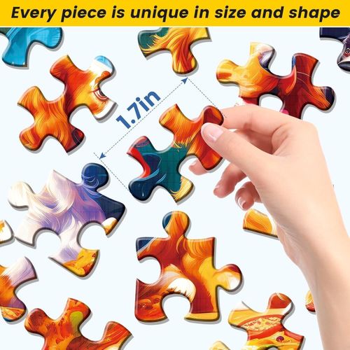 6 Pack 36 Large Piece Puzzle for Adults - Dementia Alzheimer's Products and Acti — image 6