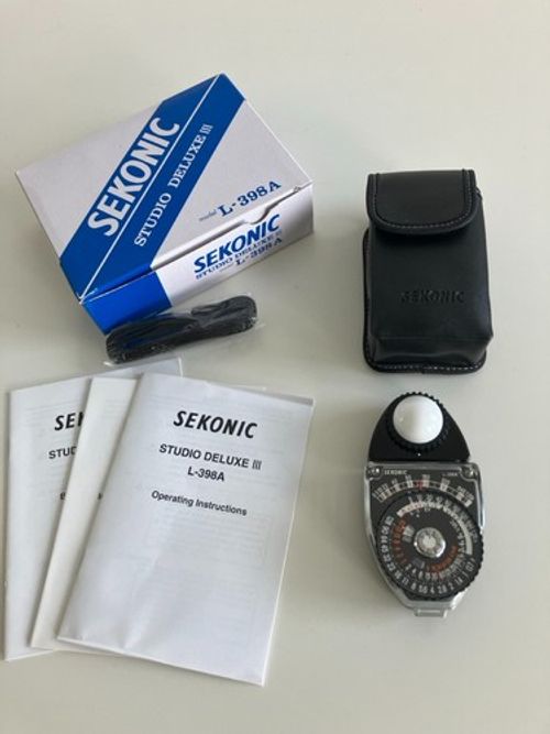 Sekonic L-398A Studio Deluxe III Exposure Meter
