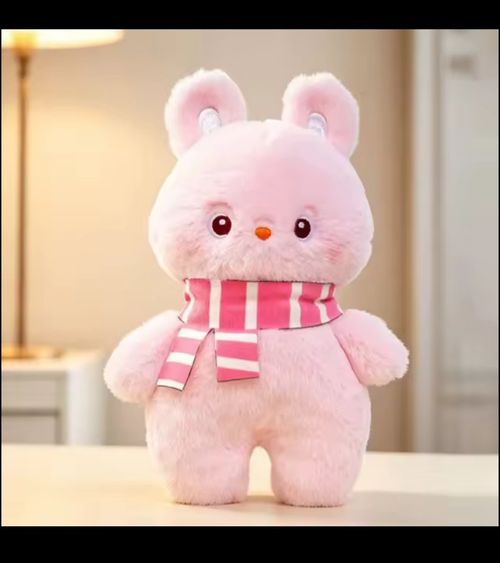 Plush Soft Toy Assorted Animals & Fruit Designs Small Multicolour Pack Of 6 — image 2