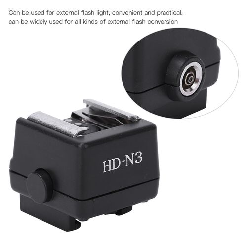 Hot Shoe Adapter -N3 Hot PC Flash Adapter For SONY A200 A100 A230 A300 A330 A350 — image 7