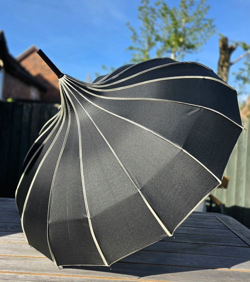 Wednesday Adams Gothic Umbrella — image 2