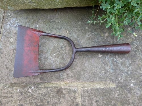 Vintage Dutch Hoe Head Garden Allotment tool - Head only. SPEAR & JACKSON.