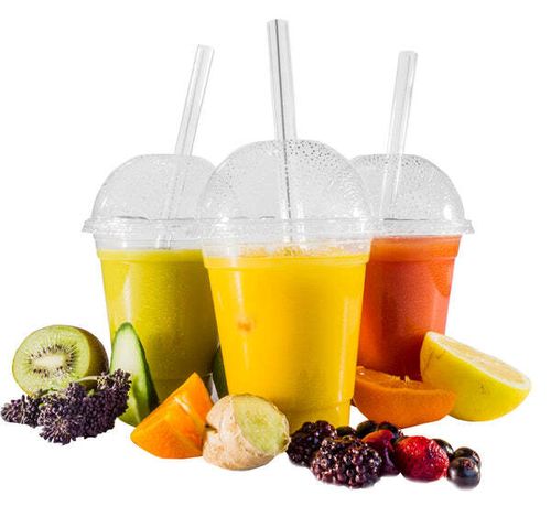 Reusable Clear Plastic Smoothie Cups,optional Domed Lids (10oz,12oz,16oz,20oz) — image 10