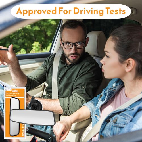 Xtremeauto Rear View Mirror Dipping Interior Wide Angle Suction Learner Car — image 7