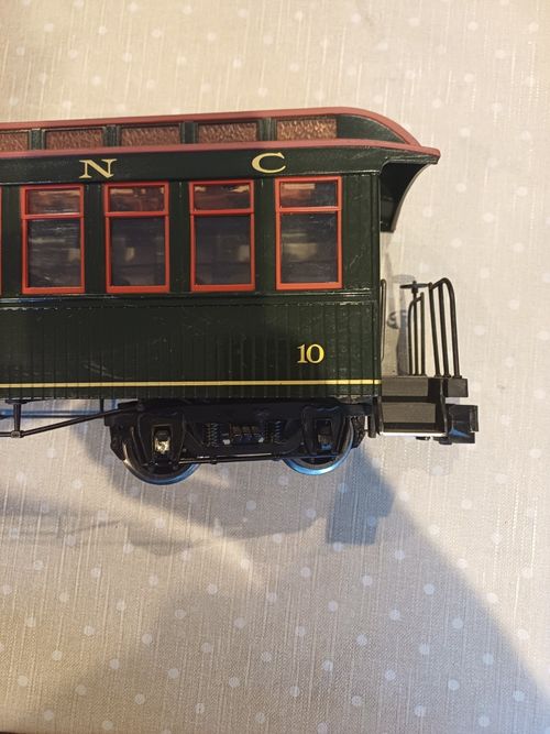 Bachmann Big Haulers G Scale ET&WNC No.10 AZALEA Observation Car Metal Wheels — image 12