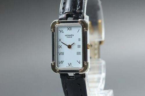 [Near MINT] Vintage Hermes Croisiere Cr1.220 Analog Quartz Women Watch JAPAN