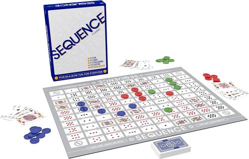 Goliath Sequence Family Fun Strategy Board Game 2 or More Players-Five In A Row — image 5