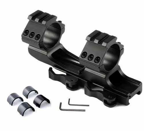 Cantilever Dual Ring Scope Mount 25.4mm/30mm Ring Riflescope Quick Release mount