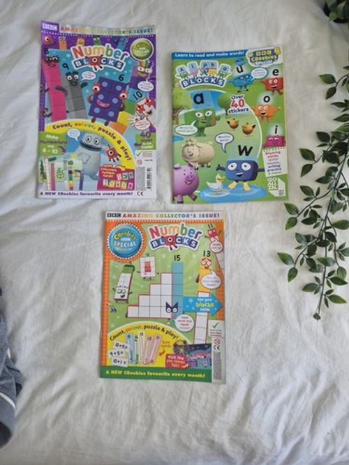  Numberblocks Magazines 2 X Adhd Autism Dyslexia Homeschooling  Magazines