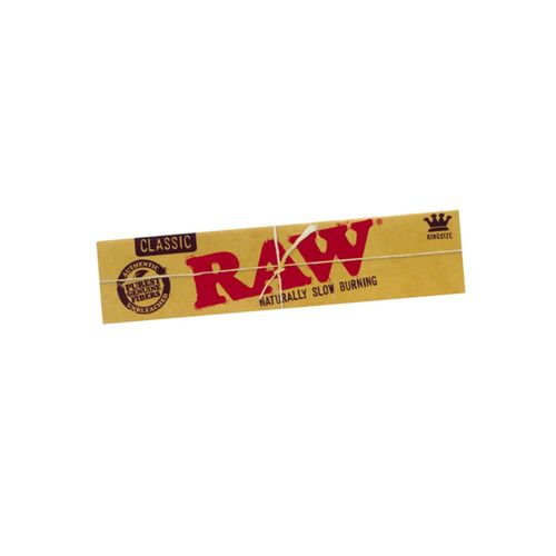 RAW Classic King Size SLIM Rolling Papers – 50 Booklets Sealed Box — image 3