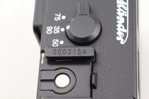 🎦【 Near MINT 】Voigtlander BESSA R2 Black Rangefinder 35mm Film Camera Cap... — image 12