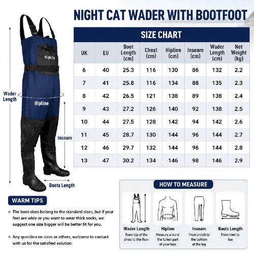 Fishing Chest Waders with Boots Men Waterproof Hunting Wader Pants Farm Work