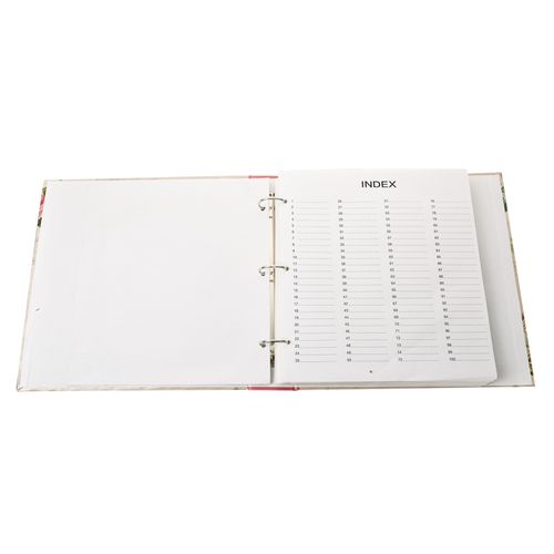 Large Travel Memories Ring binder Photo Album for 500 Photos 4' x 6'- FL500 — image 5