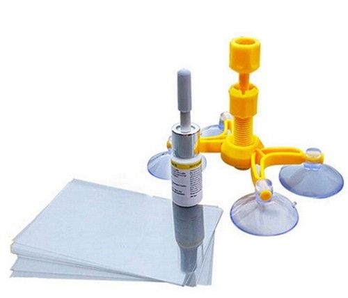 Car Windshield Repair Kit Glass Crack Chip Fix DIY Windscreen Window Tool Set UK
