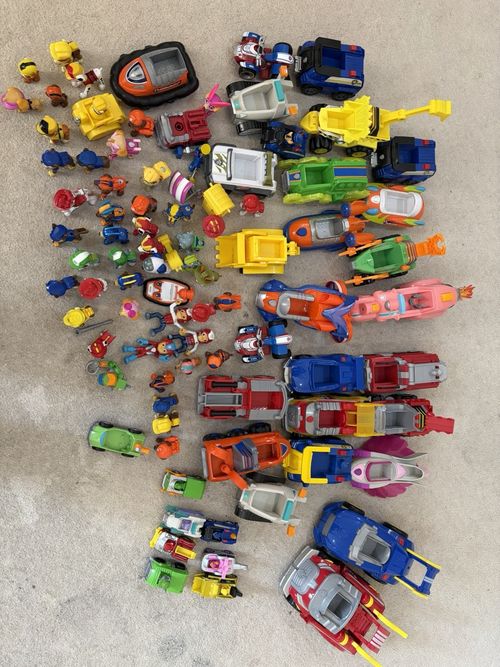 PAW Patrol Mixed Job Lot Kids Toys Bundle - Figures & Vehicles Trucks Cars — image 2