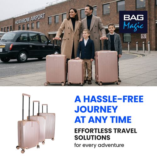 Bordlite ABS Hard Shell Suitcase Cabin Medium Large Spinner Luggage 20 24 28" — image 11