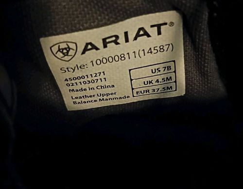 Ariat Womens 7 B Black Heritage III Paddock Boots Leather Equestrian Riding — image 11