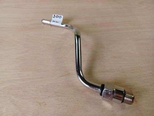Harley Davidson Softail Heritage Classic Fat Boy Chrome Oil Tank Pipe Hose — image 3