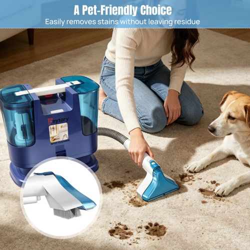 60KPA / 5000W Spot Carpet Cleaner Machine Portable Carpet and Upholstery Cleaner — image 7