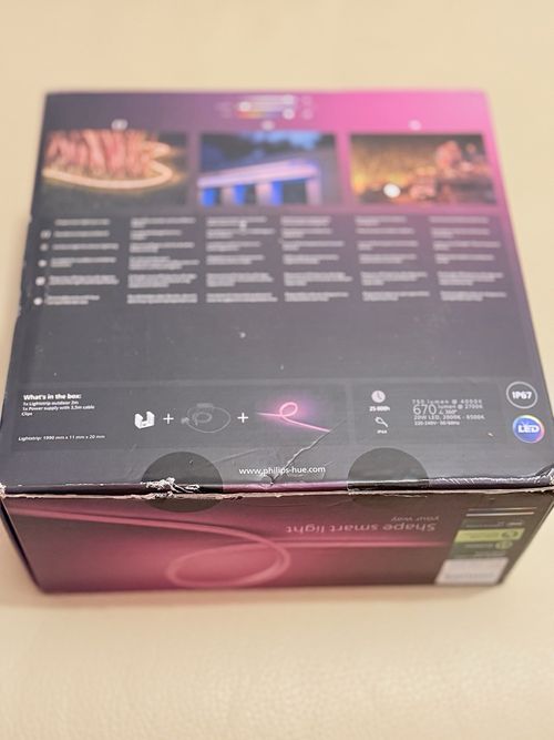 Philips Hue Outdoor Lightstrip 2m LED IP67 White & Colour App Zigbee — image 2