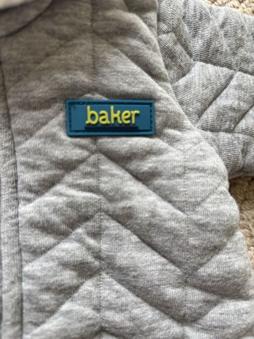 Ted Baker Baby Boys All In One Suit Grey Herringbone Romper 0-3 Months — image 3