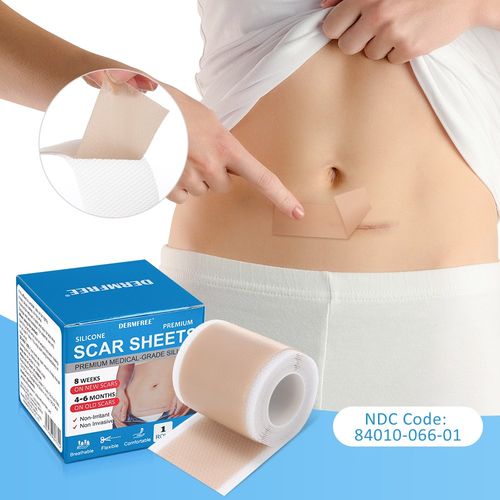 4cm*1.5m Medical Grade Scar Removal Tape Silicone Scar Sheets Treatment Patches