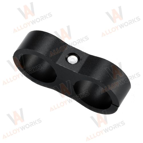 8pcs Aluminium Hose Separator Clamp Fitting/Connector 10AN Oil Fuel/Hose Line — image 7
