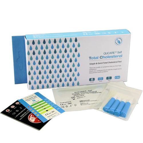 Total Cholesterol Test Quick and Simple | Qucare® | 2 Tests — image 1