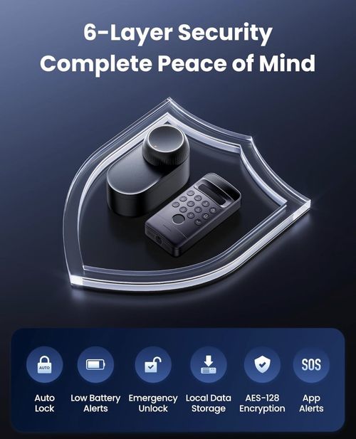 SwitchBot Lock Ultra & Keypad Vision Pro Combo + Hub — image 9