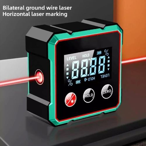 Magnetic Digital Angle Finder with Electronic-Laser, High Precision Angle Tool — image 4