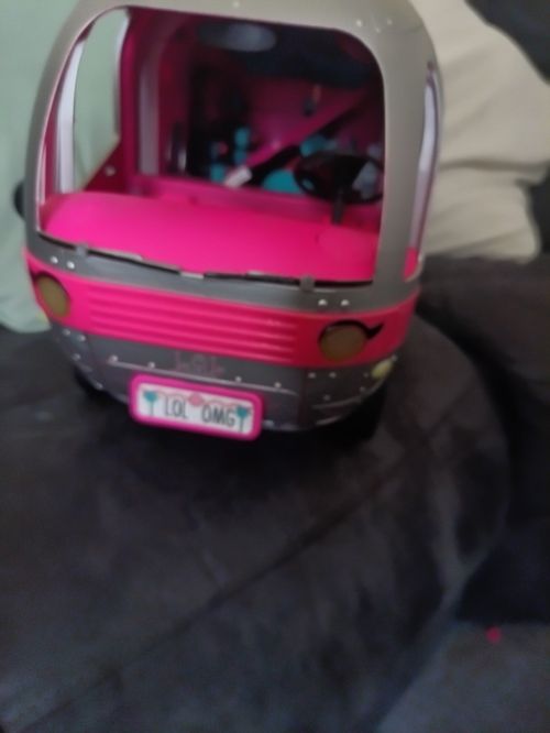 L.O.L. Surprise! Camper Vehicle Playset, Grey Pink Blue Plastic — image 2