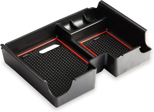 Center Console Organizer Tray Fit for Land Rover Range Rover Evoque 2011-2018Red