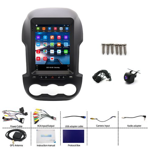 For Ford Ranger 2011-2015 CarPlay Android 15 Head Unit Car Stereo Radio + Camera — image 3