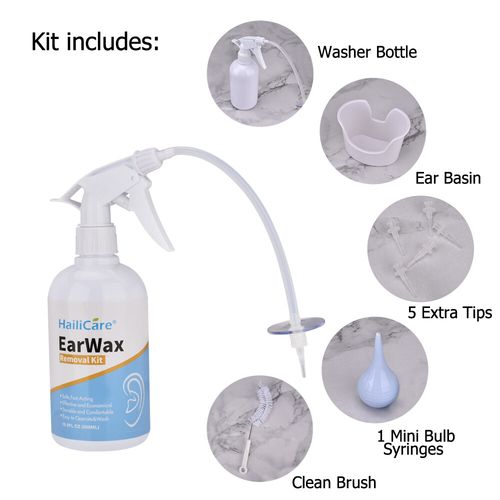 Ear Wax Cleaner Earwax Removal Washing Kit Earwax Cleaning Tool Ear Wash System — image 8