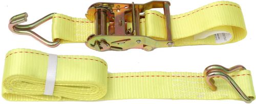 (4 PACK) 2" X 16' DKG Double J Hook Strap with Ratchet Tie Down — image 3