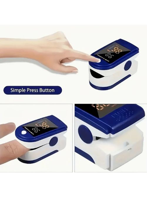Heart Rate Monitor Oximeter Blood Oxygen SpO2 Finger Pulse Saturation Meter UK — image 4