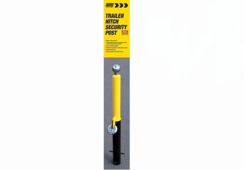 Removable Trailer Hitch Security Post Tow Ball Caravan Anti Theft Lock Maypole