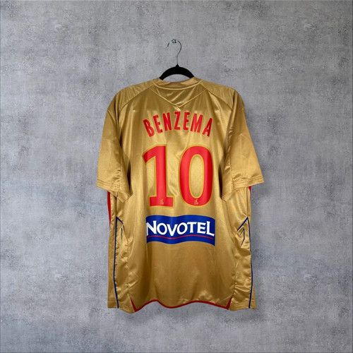 Olympique Lyonnais 2007-08 Away Shirt Benzema #10 Umbro Size XXL New Tags