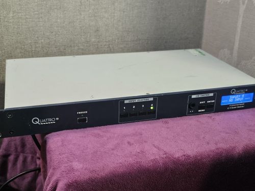 Analog Way Quattro D Digital & Analog Computer & Video Up/Down Scaler Switcher — image 1