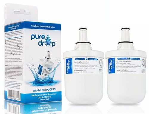 2x Fridge Filter PD093G For Samsung Aqua Pure DA29-00003G HAFIN2/EXP Ice Water