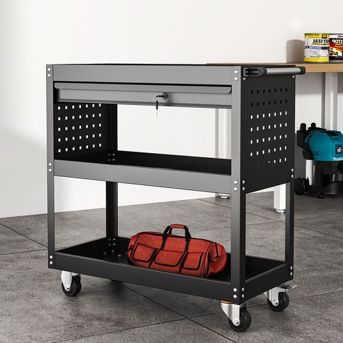 Roller Tool Cabinet Storage Chest Box Roll Cab Garage Storage Tool Trolley Cart — image 1