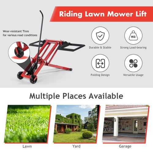 Lawn Mower Lift Jack for Tractors & Zero Turn Riding Lawn Mowers 227KG Capacity — image 8